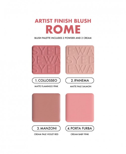 Artist Finish Blush: Rome