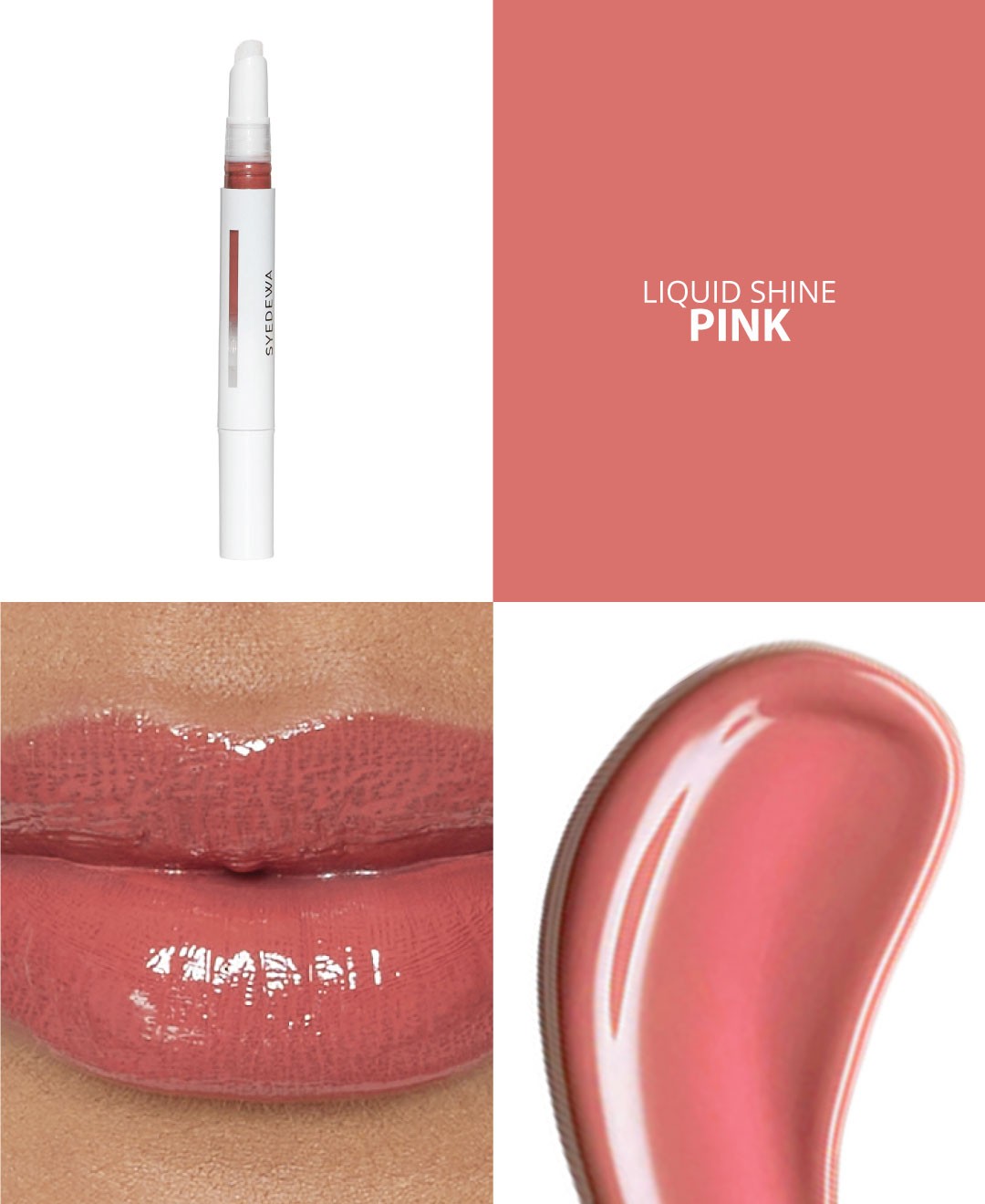 [2ML] Minis Liquid Shine: Pink