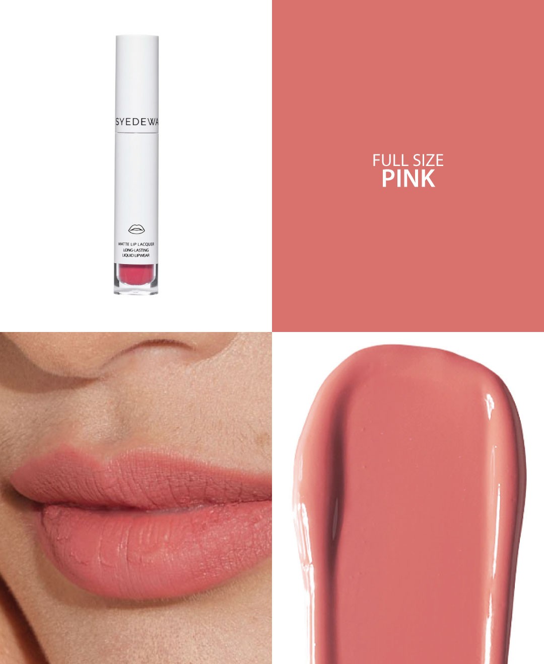 [5M] Matte Lip Lacquer: Pink