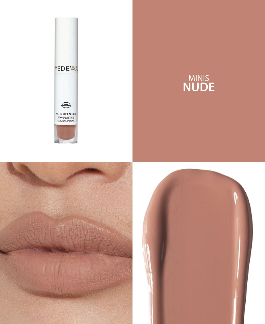 [2ML] Matte Lip Lacquer: Nude