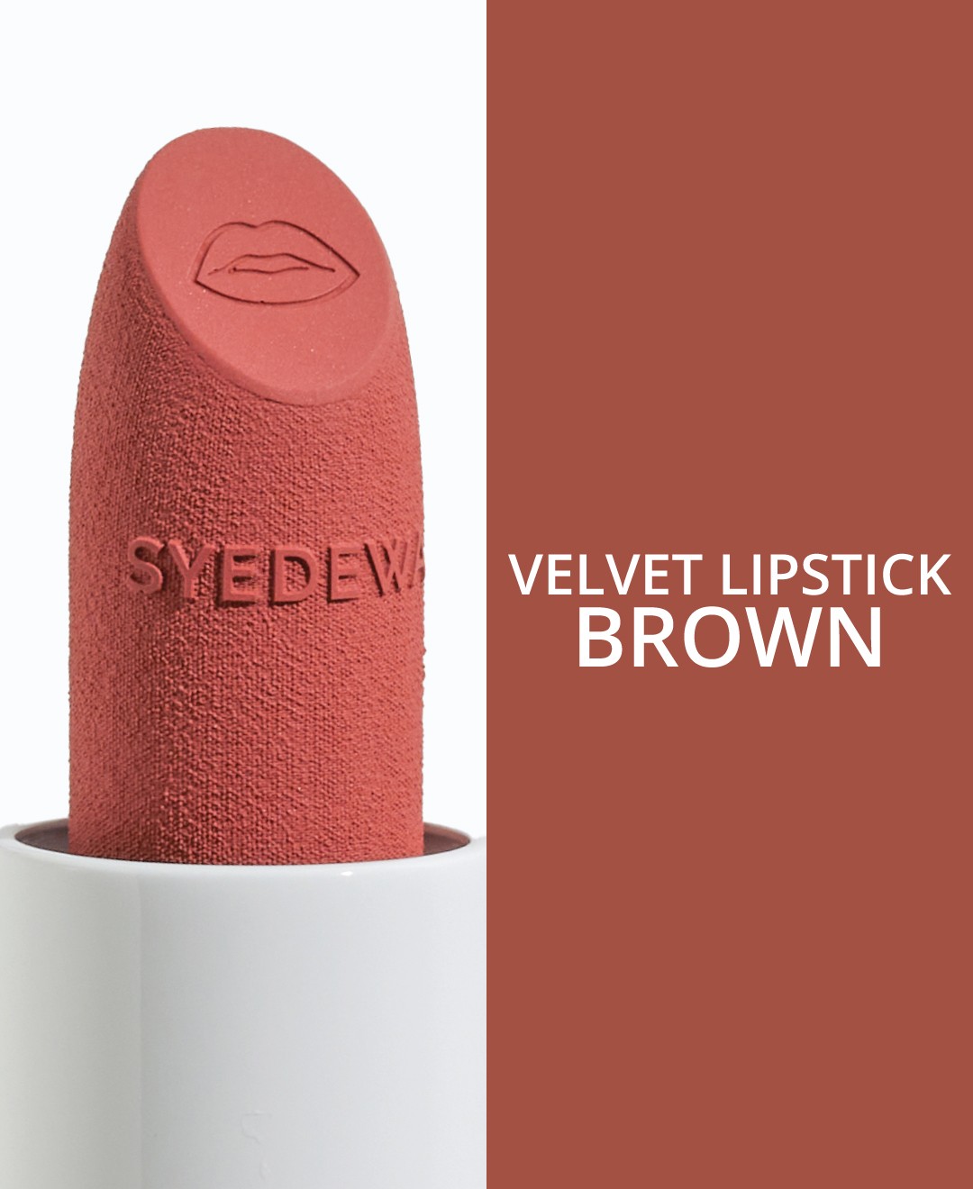 Lipstick: Brown